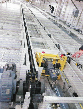 積放帶和小車(chē)